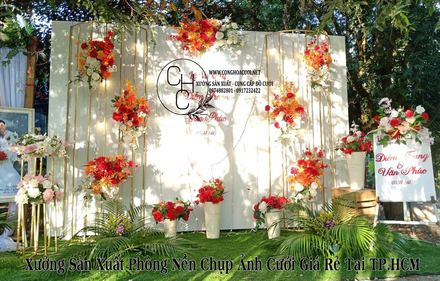 Nơi Sản Xuất Backdrop Chụp Hình Cưới Cao Cấp 2023