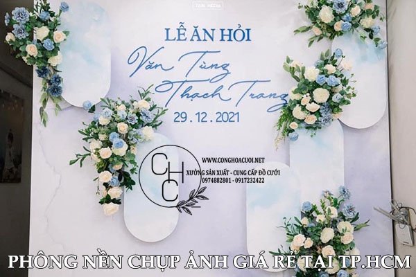 CHUYÊN SẢN XUẤT CÁC MẪU BACKDROP CHỤP ẢNH 2022 - Cổng hoa cưới