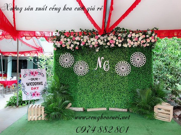 XƯỞNG SẢN XUẤT BACKDROP CỎ XANH ĐẸP 2021