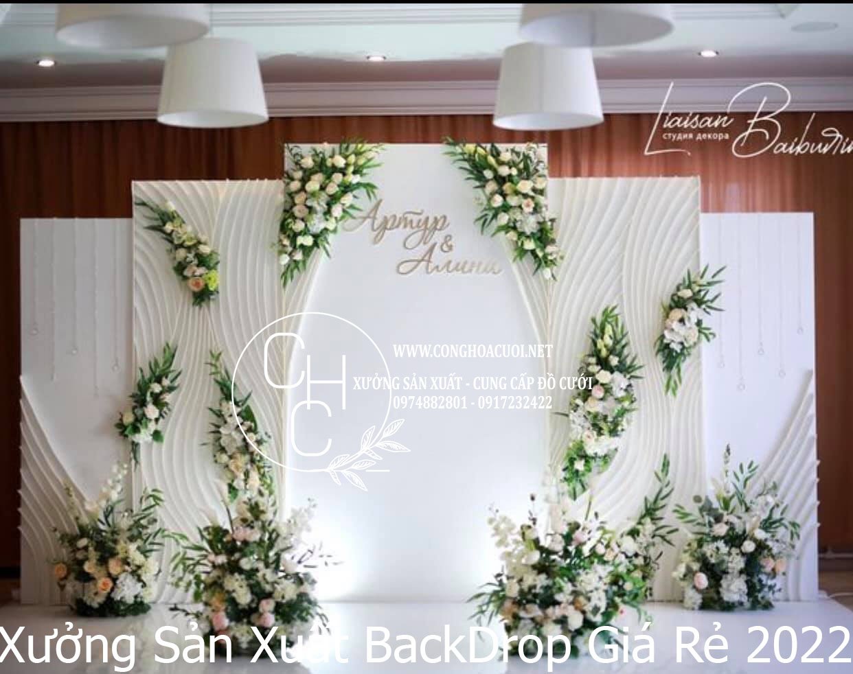 XƯỞNG SẢN XUẤT CÁC MẪU BACKDROP ĐẸP SANG TRỌNG