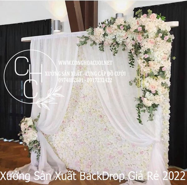 XƯỞNG SẢN XUẤT CÁC MẪU BACKDROP ĐẸP SANG TRỌNG