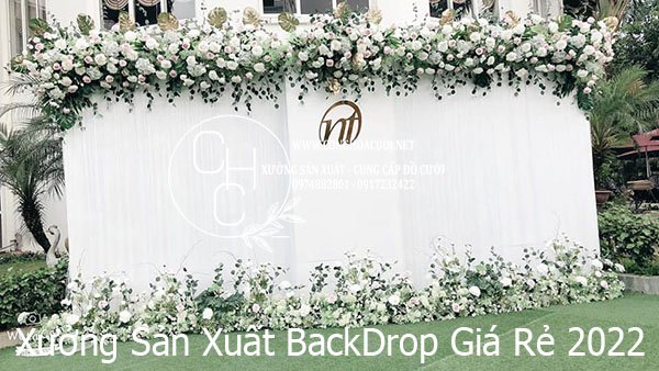 XƯỞNG SẢN XUẤT CÁC MẪU BACKDROP ĐẸP SANG TRỌNG