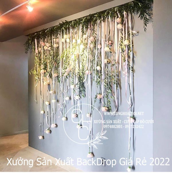 XƯỞNG SẢN XUẤT CÁC MẪU BACKDROP ĐẸP SANG TRỌNG