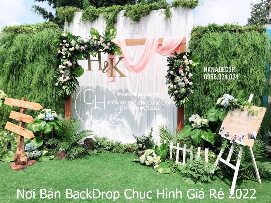 XƯỞNG SẢN XUẤT CÁC MẪU BACKDROP ĐẸP SANG TRỌNG