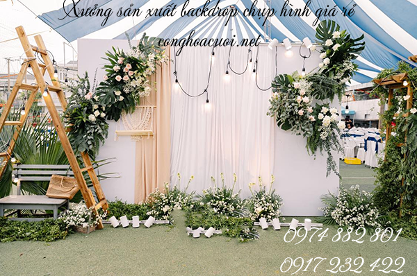 XƯỞNG SẢN XUẤT PHỤ KIỆN BACKDROP CHỤP HÌNH GIÁ RẺ