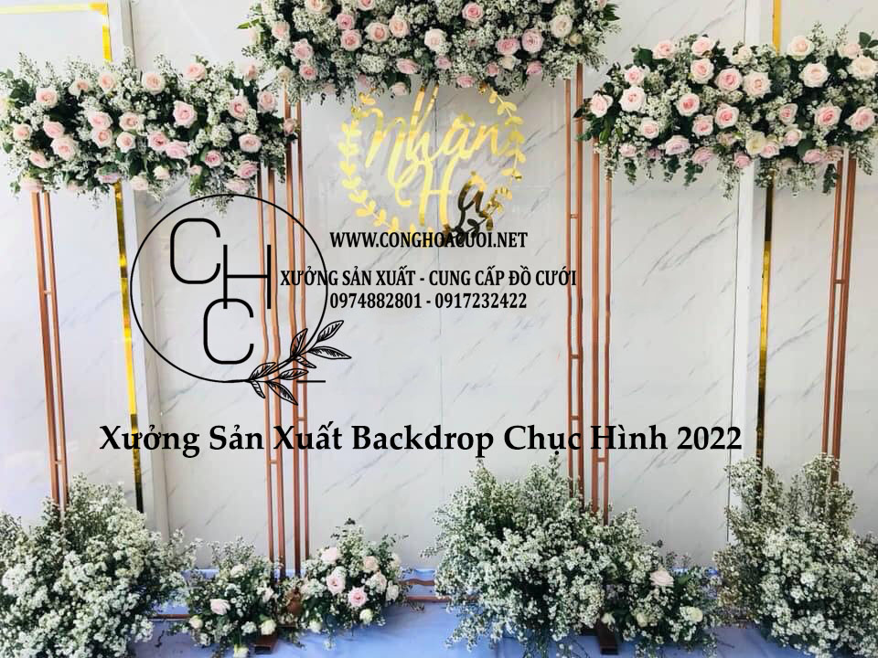 XƯỞNG SẢN XUẤT CÁC MẪU BACKDROP ĐẸP SANG TRỌNG