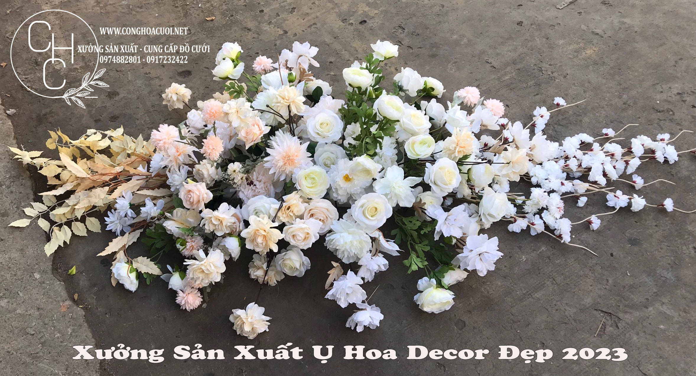 Xưởng Sản Xuất Ụ Hoa Decor Hàng Đầu Tại Sài Gòn 2023