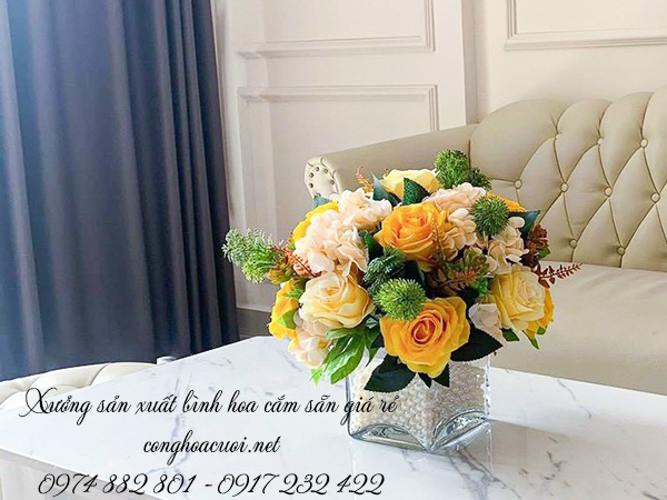 XƯỞNG SẢN XUẤT BÌNH HOA MINI DECOR GIÁ RẺ