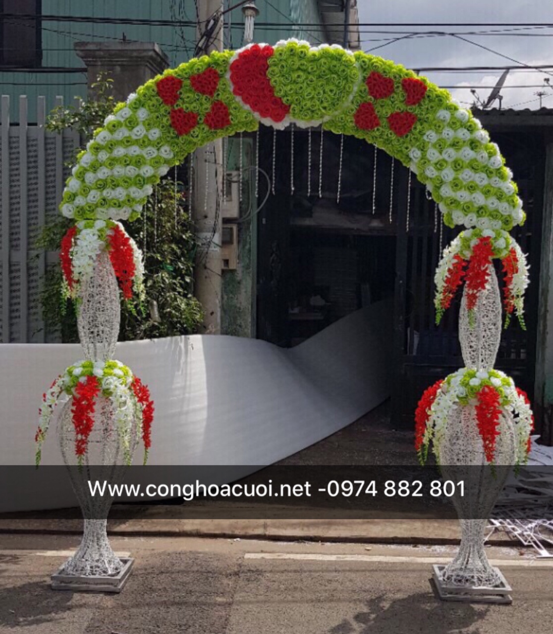 BÁN CỔNG HOA GIÁ RẺ