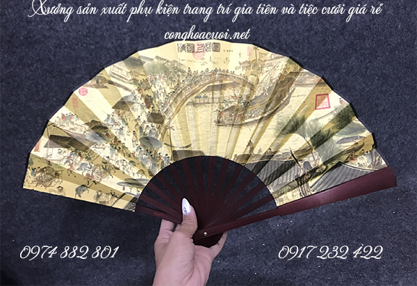 XƯỞNG SẢN XUẤT QUẠT TAY CỔ TRANG ĐẸP GIÁ RẺ