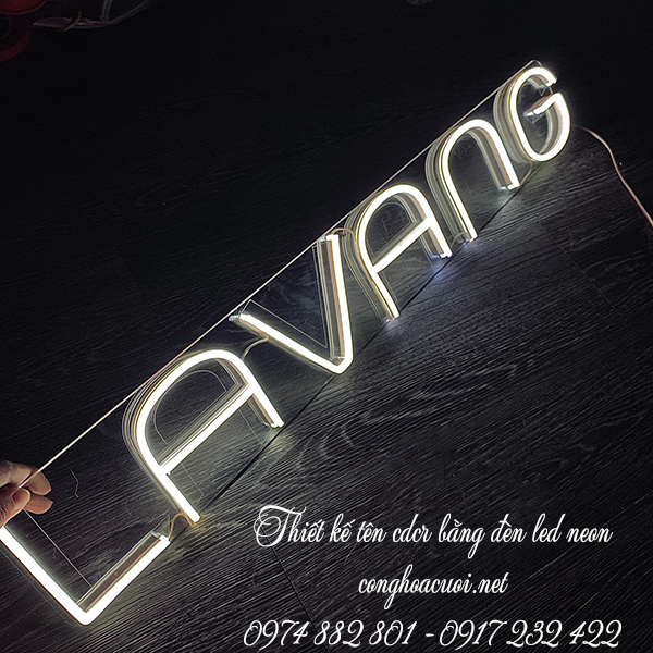 XƯỞNG SẢN ĐÈN LED NEON DECOR ĐẸP GIÁ RẺ