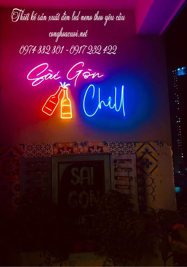 XƯỞNG SẢN XUẤT CÁC MẪU ĐÈN LED NEON DECOR ĐẸP