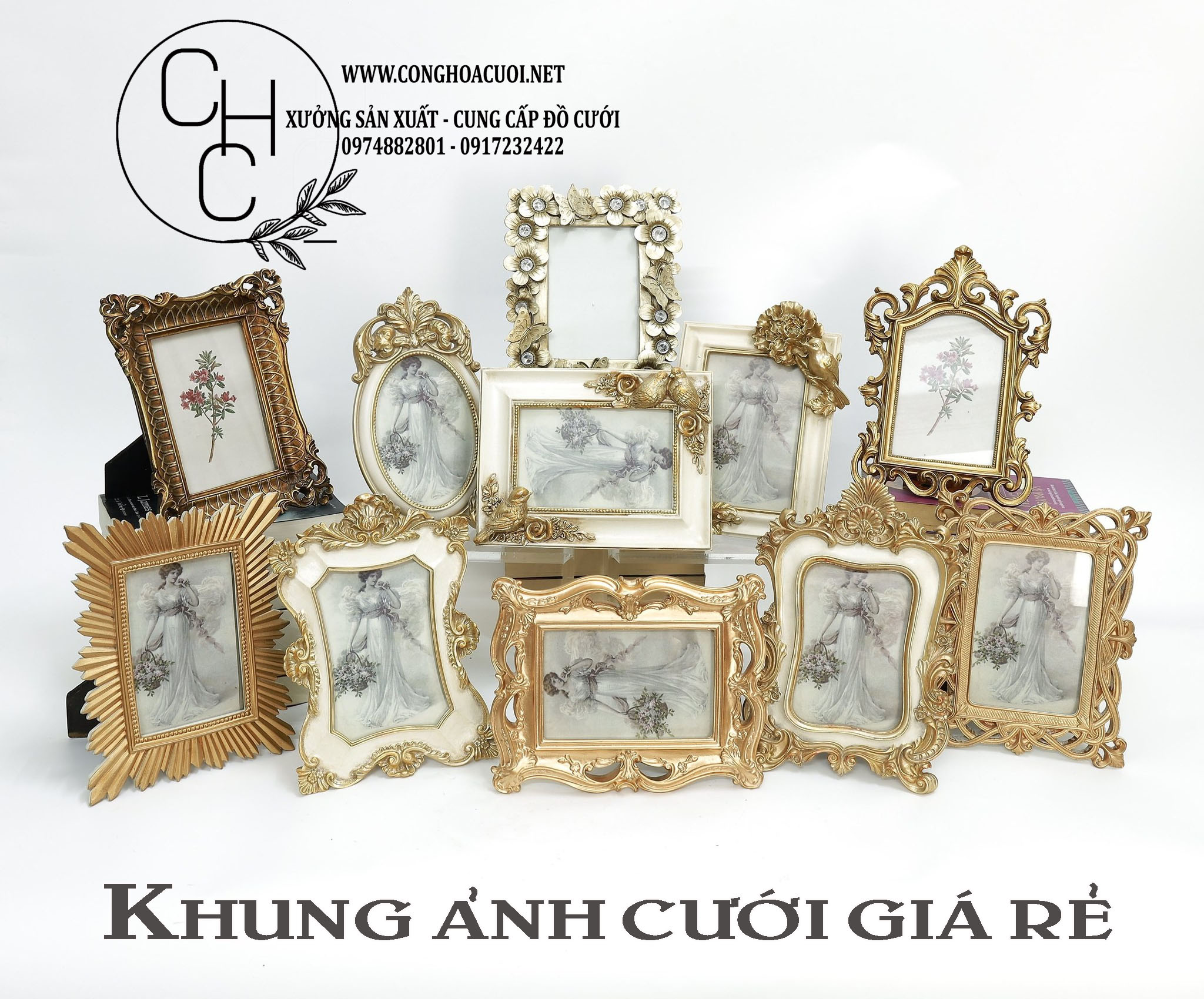 Khung ảnh cưới phong cách hiện đại