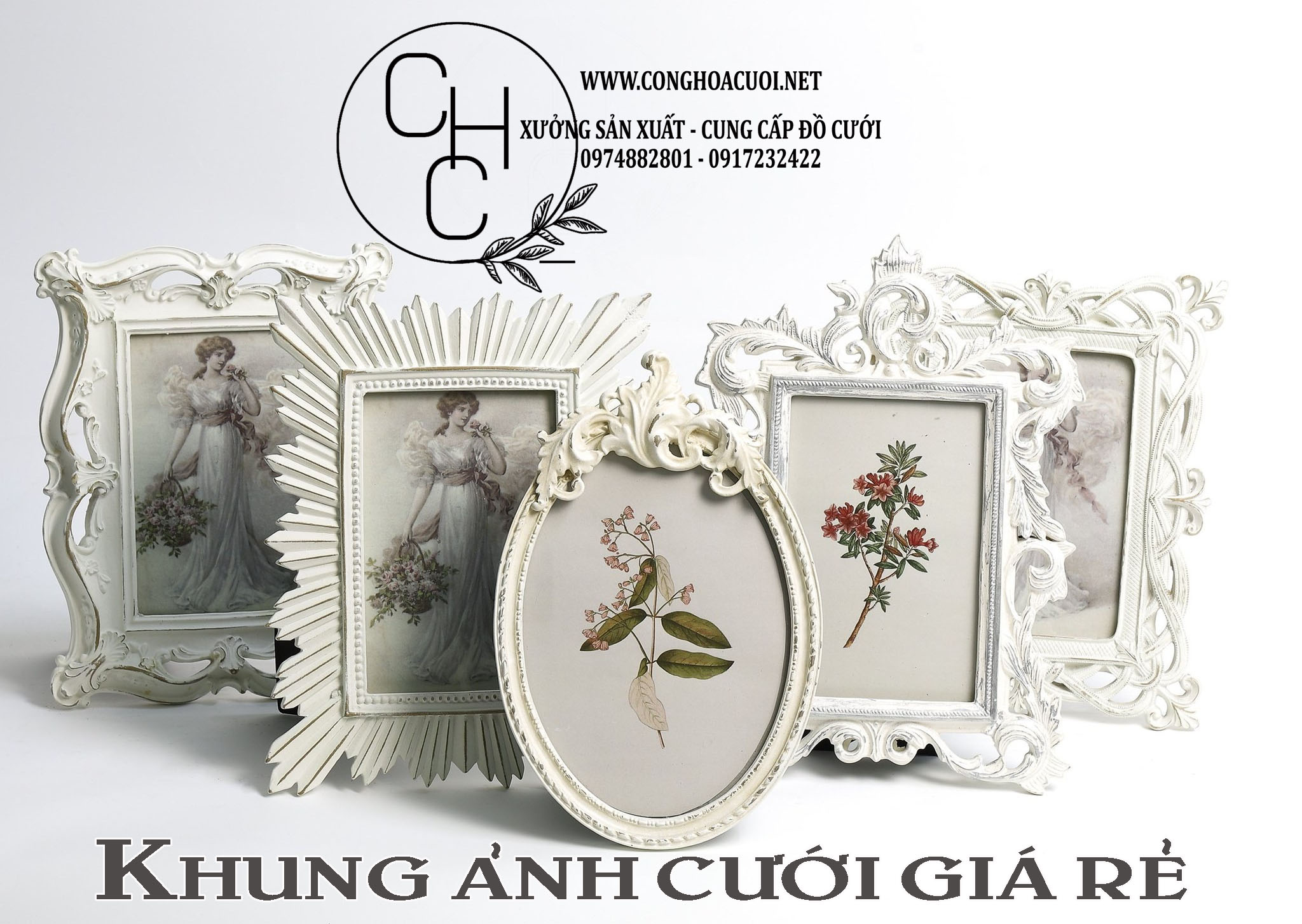 Khung ảnh cưới phong cách hiện đại