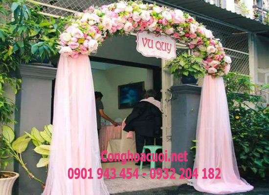 cổng hoa cưới giá rẻ